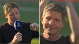 Oliver Glasner verabschiedete sich von den Crystal-Palace-Fans.