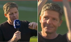 Oliver Glasner verabschiedete sich von den Crystal-Palace-Fans.