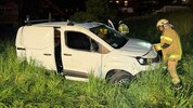 Nach rund 30 Metern kam das Lieferauto auf den Rädern zum Stillstand.
