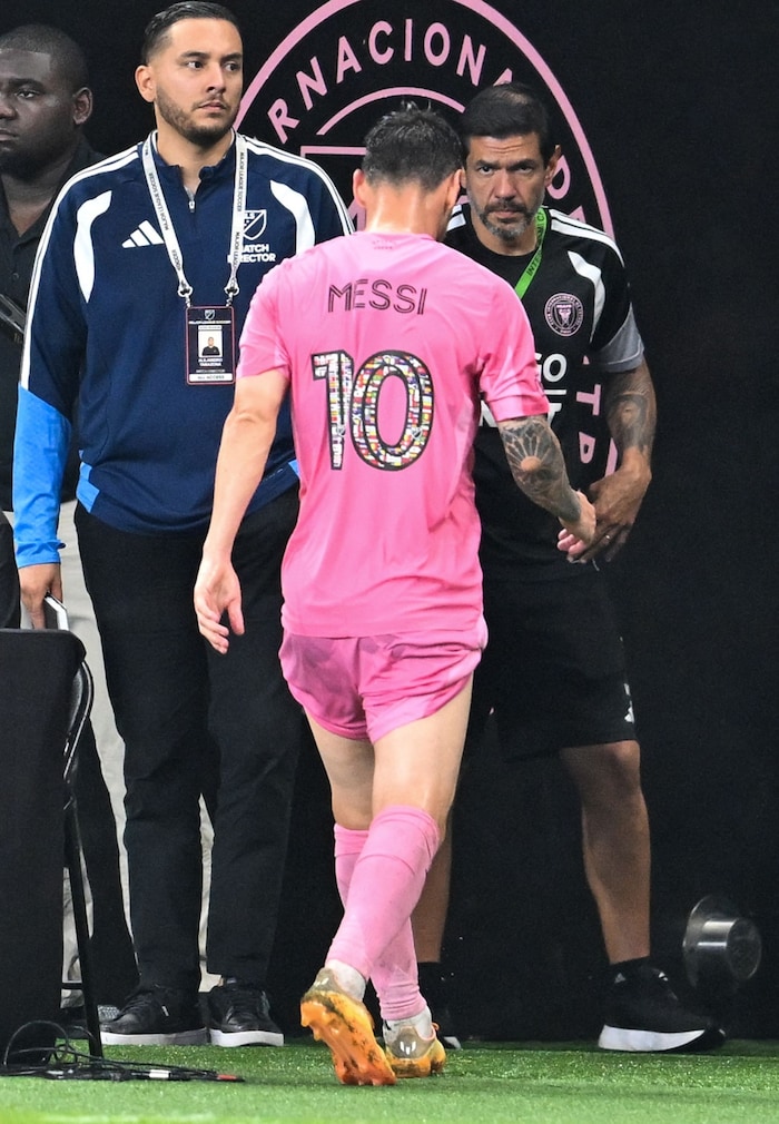 Messi musste zuletzt angeschlagen vom Platz.