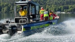 Laufend üben die Wasserretter für den Ernstfall – oft können sie Leben retten, manchmal müssen ...