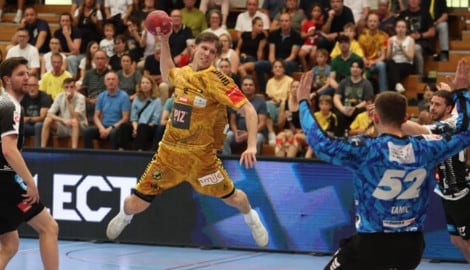 Louis Mönch machte gleich16 Treffer gegen Schwaz.