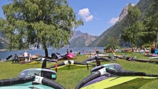 Am Badeplatz in Ebensee flogen die Fäuste.
