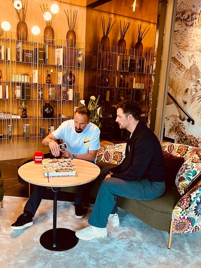 Die „Krone“ traf Ferdinand Seebach im neuen Schladminger Fünf-Sterne-Hotel Noa zum Interview.