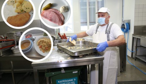 Keine Diätkost, sondern „normales“ Abendessen in einer Wiener Klinik
