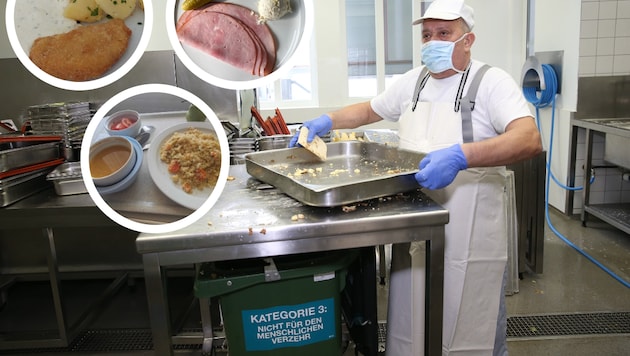 Keine Diätkost, sondern „normales“ Abendessen in einer Wiener Klinik