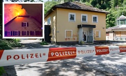Nach dem Brand im Jänner 2024 flattert jetzt wieder ein polizeiliches Absperrband vor dem ...