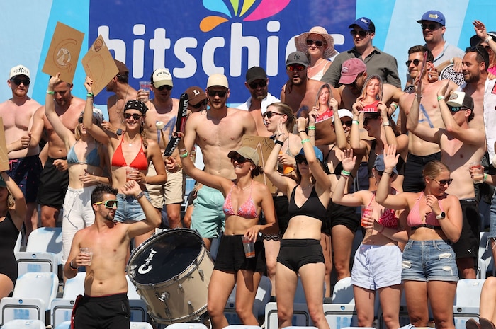 Coole Stimmung bei heißen Temperaturen: Die Fans in Pörtschach haben Lust auf mehr.