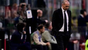 Massimiliano Allegri ist nicht mehr Trainer von AC Milan.