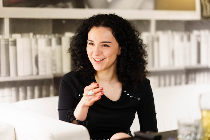 Mariam Hage im Gespräch mit „Krone“-Redakteur Robert Fröwein