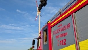 Löscharbeiten unmöglich – die Einsatzkräfte mussten den Brand kontrolliert abbrennen lassen.
