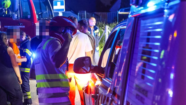Eine Vielzahl an Einsatzkräften war zum Gasalarm in die Siedlung ausgrückt