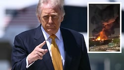 Die USA haben verstärkt Luftangriffe auf den Iran geflogen, sprachen nun ...