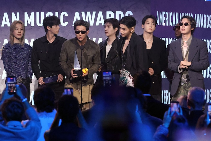 Die südkoreanische Band BTS wurde mehrfach ausgezeichnet.