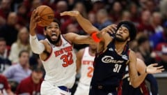 Die New York Knicks haben sich klar gegen Cleveland durchgesetzt. 