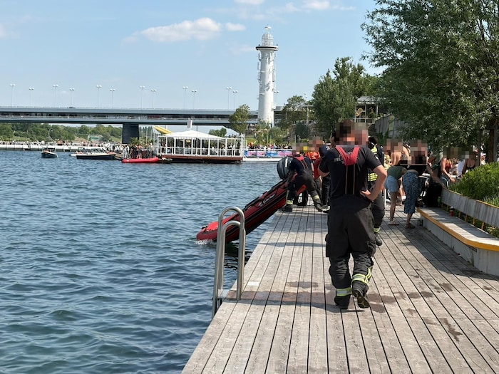 Der Steg beim Pier 22 wurde zwischenzeitlich geräumt.