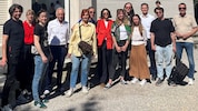 Die steirische Delegation in Venedig: Vertreter des Abteilung 9, des Universalmuseum Joanneum ...