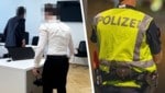 Der Polizist leugnete. Und gestand dann doch. (rechts: Symbolbild)