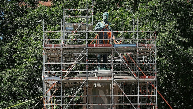 Lueger thront wieder in der City – ganz ohne Ankündigung