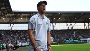 Schrei der Erleichterung und Freude: Sebastian Siller holte mit Wacker das Double.