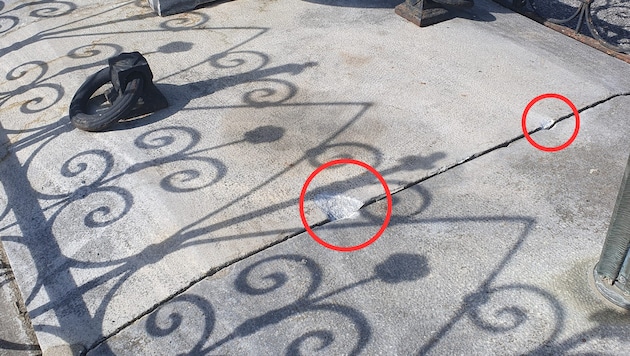 The grave robbers had previously left tool marks in Großweikersdorf, among other places. Now ...