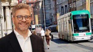 Kastner-Chef Martin Wäg findet, genauso wie die „Krone“-Leserinnen und Leser: Die Innenstadt ...