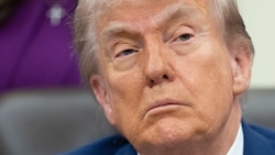 Von wegen müde! Bei ihm ist alles „perfekt“, sagt Trump.