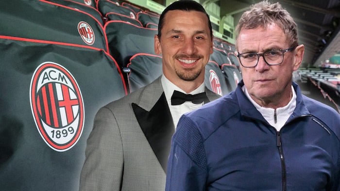 Zlatan Ibrahimovic war für Gespräche mit Rangnick nach Wien gereist.