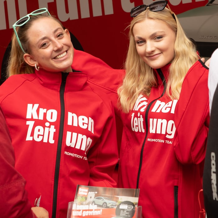 Kommen Sie uns beim „Krone“-Infostand besuchen und versuchen Sie Ihr Glück!