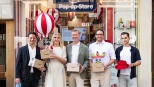 Lukas Grubauer(Waterdrop), Iris Thalbauer (WKO), Yorck von Mirbach (Amazon), Stefan Friedrich ...