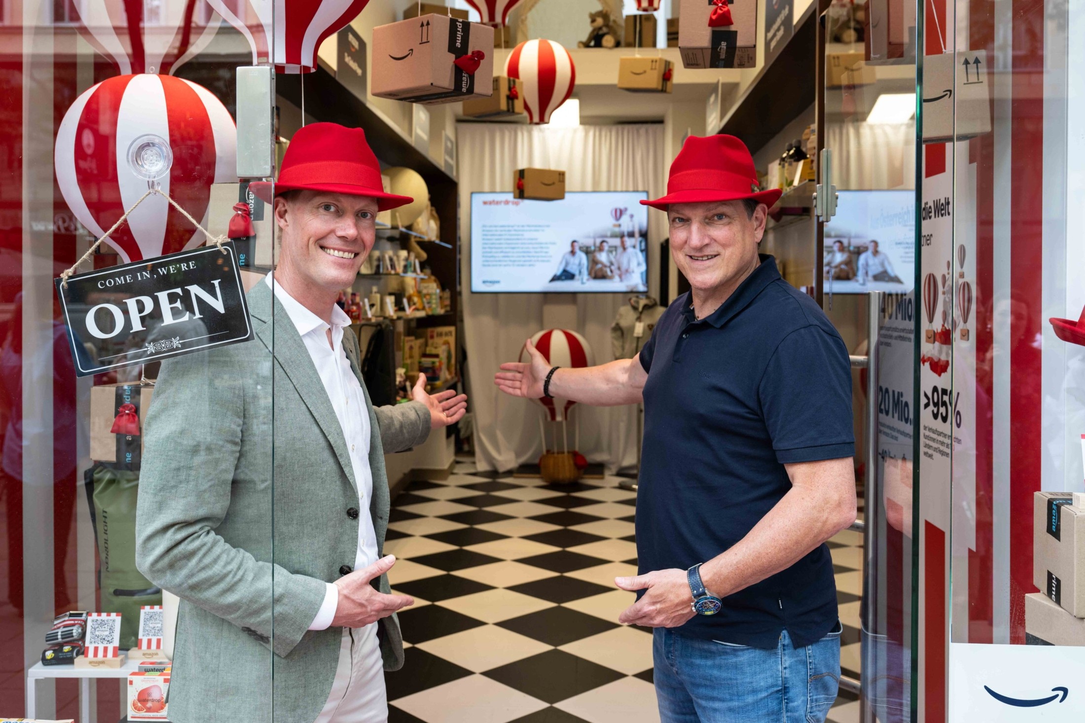 Yorck von Mirbach und Andi Herzog