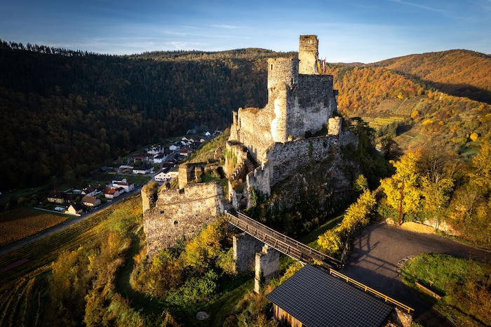 Ruine Senftenberg – von Burg-Liebhabern fürsorglich gehegt und gepflegt