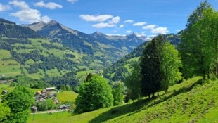 Wunderschöner Ausblick ins Große Walsertal 