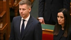 Ministerpräsident Péter Magyar und seine Außenministerin Anita Orbán