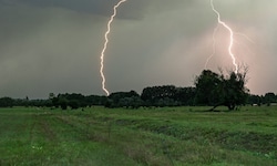 Die Unwetterzentrale warnte in weiten Teilen des Landes vor Gewitter und Hagel.