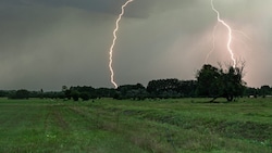 Die Unwetterzentrale warnte in weiten Teilen des Landes vor Gewitter und Hagel.