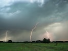 Die Unwetterzentrale warnte in weiten Teilen des Landes vor Gewitter und Hagel.