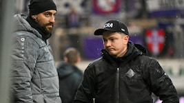 Atdhe Nuhiu (l.) ist bereits weg und auch um „Chef“ Ognjen Zaric gibt es aktuell Gerüchte.