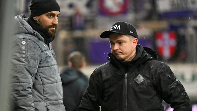 Atdhe Nuhiu (l.) ist bereits weg und auch um „Chef“ Ognjen Zaric gibt es aktuell Gerüchte.