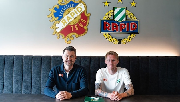 Tonni Adamsen ist jetzt ein Rapid-Spieler!