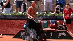 Naomi Osaka wirkte auf dem Tennisplatz wie auf dem Laufsteg.