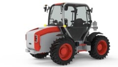Der geplante E-Traktor soll dank Wechselbatterie 24/7 im Einsatz sein können.