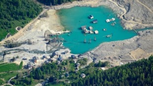 So sieht das Dorf Blatten in der Schweiz ein Jahr nach dem Bergsturz aus.