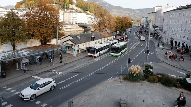 Auf den Hanuschplatz dürfen ab Herbst keine Privat-Pkws.