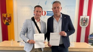 FPÖ-Initiative gegen illegalen Schwerverkehr: Landtagsmandatar Grandits und Landesobmann ...