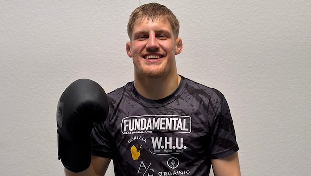 Ist bereit für hartes Training: Elias Erber.