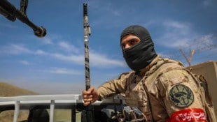 Ein Kämpfer der iranischen Revolutionsgarden