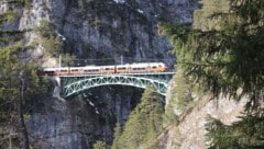 Die Karwendelbahn ist bis zum Freitagabend gesperrt.