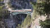 Die Karwendelbahn ist bis zum Freitagabend gesperrt.