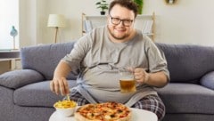 Viele übergewichtige Männer sind sich der negativen Folgen auf die Gesundheit nicht bewusst.